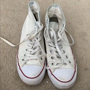 WHITE WOMENS CONVERSE
